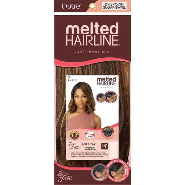 Outre Synthetic Melted Hairline HD Lace Front Wig - ADELINA - Image 7