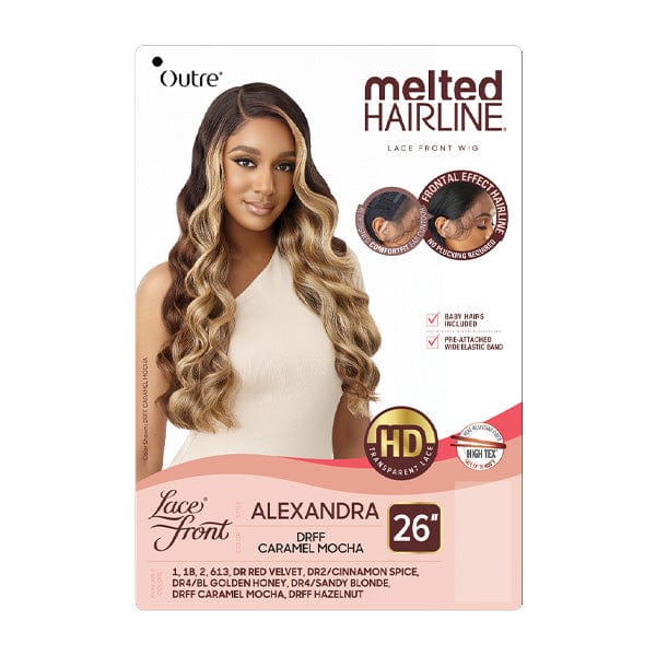 Outre Synthetic Melted Hairline HD Lace Front Wig - ALEXANDRA - Image 6