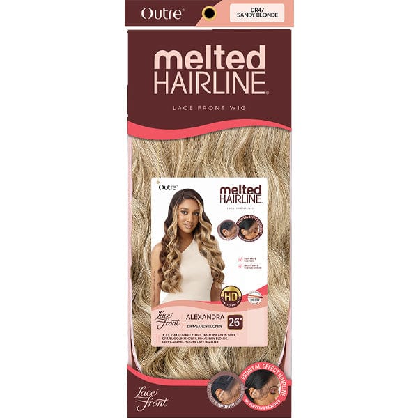 Outre Synthetic Melted Hairline HD Lace Front Wig - ALEXANDRA - Image 7