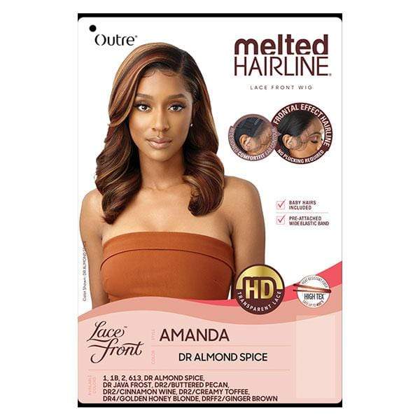 Outre Synthetic Melted Hairline HD Lace Front Wig - AMANDA - Image 6