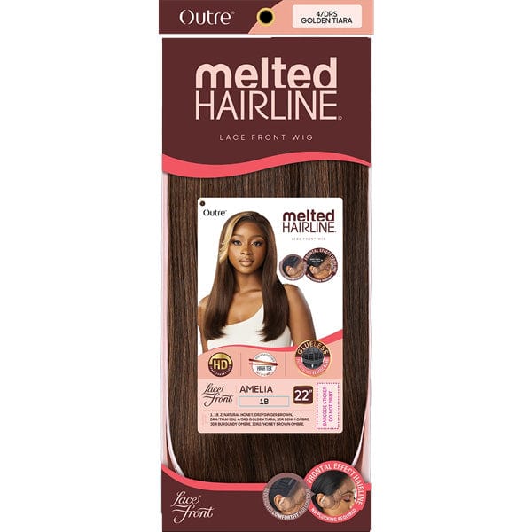 Outre Synthetic Melted Hairline HD Lace Front Wig - AMELIA - Image 7