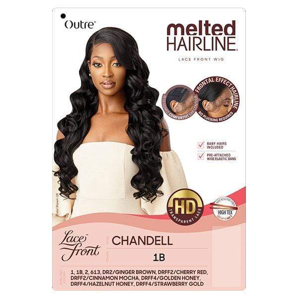 Outre Synthetic Melted Hairline HD Lace Front Wig - CHANDELL - Image 6