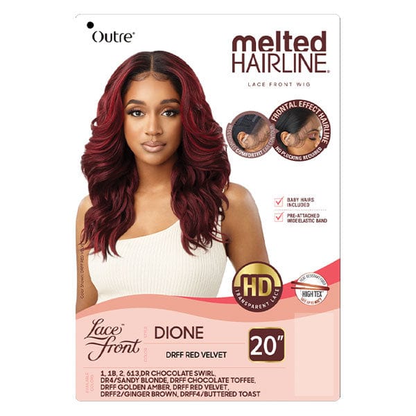 Outre Synthetic Melted Hairline HD Lace Front Wig - DIONE - Image 6