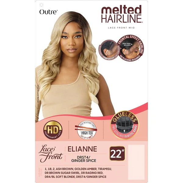 Outre Synthetic Melted Hairline HD Lace Front Wig - ELIANNE - Image 6