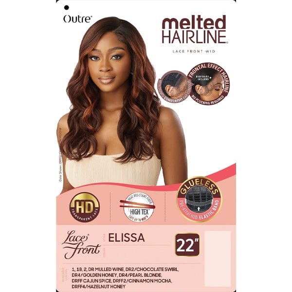 Outre Synthetic Melted Hairline HD Lace Front Wig - ELISSA - Image 7
