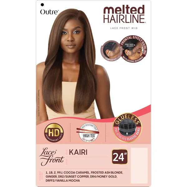Outre Synthetic Melted Hairline HD Lace Front Wig - KAIRI - Image 6