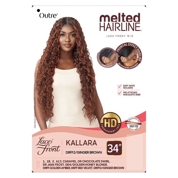 Outre Synthetic Melted Hairline HD Lace Front Wig - KALLARA - Image 5