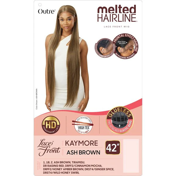 Outre Synthetic Melted Hairline HD Lace Front Wig - KAYMORE - Image 6