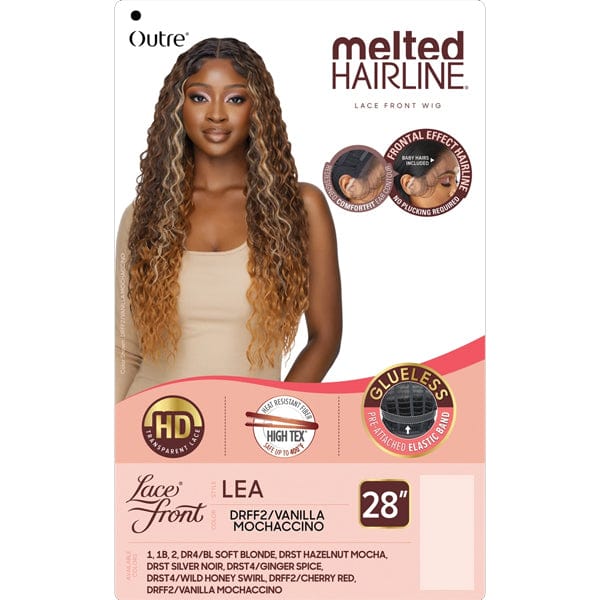 Outre Synthetic Melted Hairline HD Lace Front Wig - LEA - Image 7