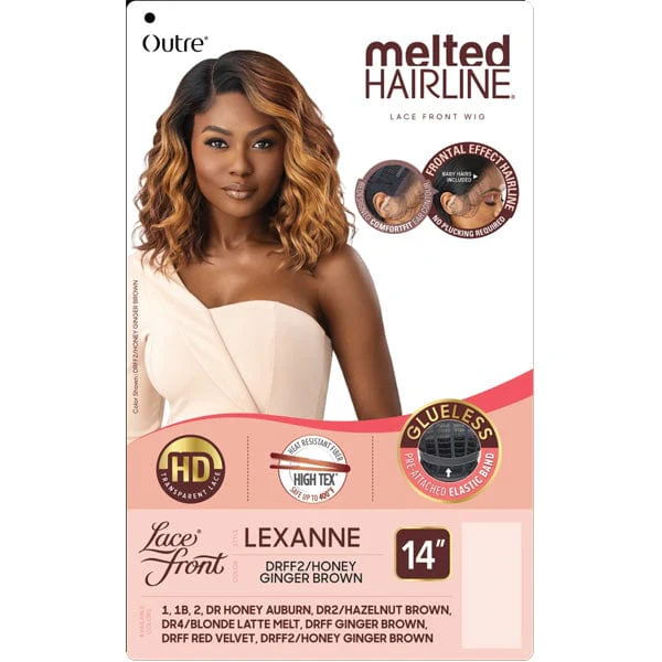 Outre Synthetic Melted Hairline HD Lace Front Wig - LEXANNE - Image 6