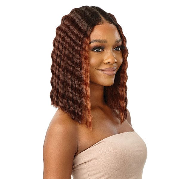 Outre Synthetic Melted Hairline HD Lace Front Wig - LILYANA BOB 12" - Image 4