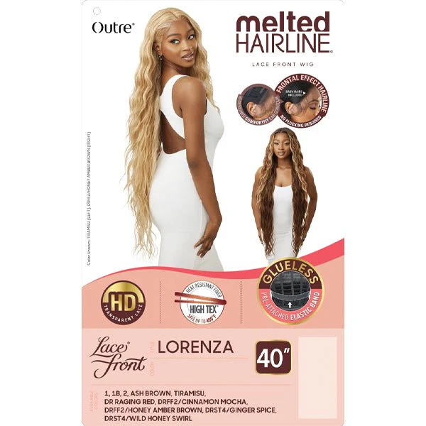 Outre Synthetic Melted Hairline HD Lace Front Wig - LORENZA - Image 6