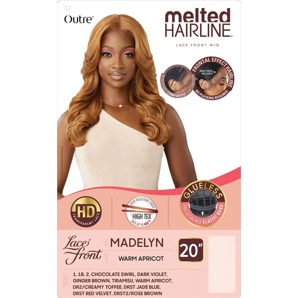 Outre Synthetic Melted Hairline HD Lace Front Wig - MADELYN - Image 6