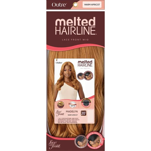 Outre Synthetic Melted Hairline HD Lace Front Wig - MADELYN - Image 7