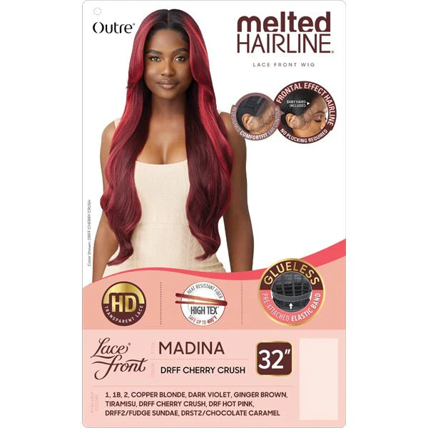 Outre Synthetic Melted Hairline HD Lace Front Wig - MADINA - Image 6