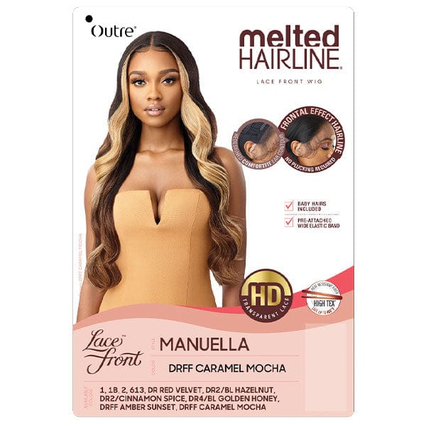 Outre Synthetic Melted Hairline HD Lace Front Wig - MANUELLA - Image 5