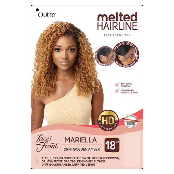 Outre Synthetic Melted Hairline HD Lace Front Wig - MARIELLA - Image 7