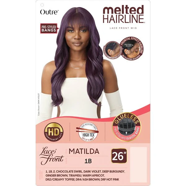 Outre Synthetic Melted Hairline HD Lace Front Wig - MATILDA - Image 6