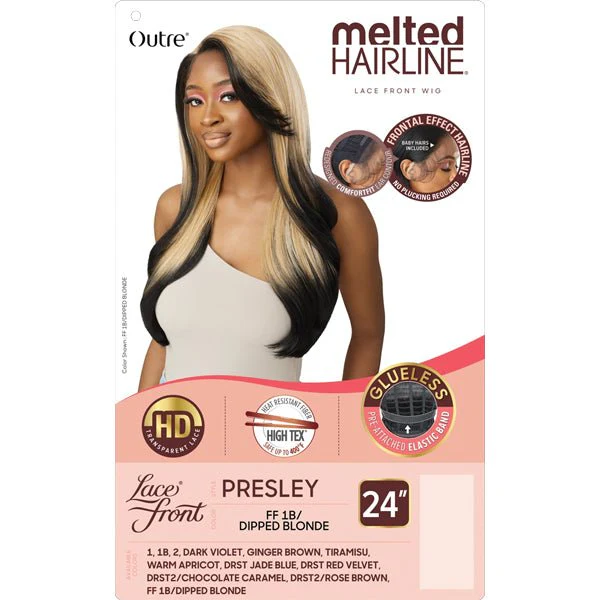 Outre Synthetic Melted Hairline HD Lace Front Wig - PRESLEY - Image 6