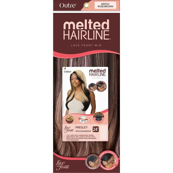 Outre Synthetic Melted Hairline HD Lace Front Wig - PRESLEY - Image 7