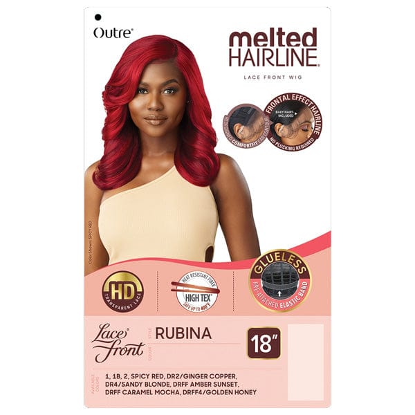 Outre Synthetic Melted Hairline HD Lace Front Wig - RUBINA - Image 6