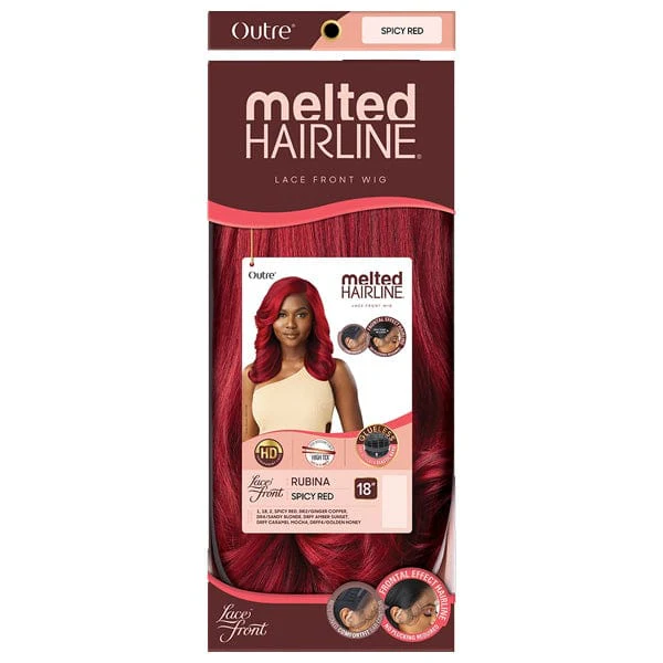 Outre Synthetic Melted Hairline HD Lace Front Wig - RUBINA - Image 7