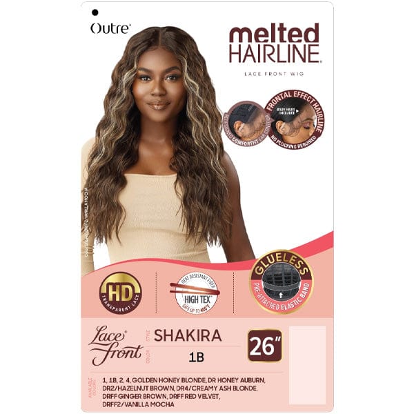 Outre Synthetic Melted Hairline HD Lace Front Wig - SHAKIRA - Image 6