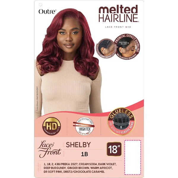 Outre Synthetic Melted Hairline HD Lace Front Wig - SHELBY - Image 6
