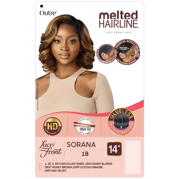 Outre Synthetic Melted Hairline HD Lace Front Wig - SORANA - Image 7