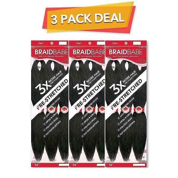 Outre Synthetic Pre Stretched Braid - 3X BABE 54" - Image 14