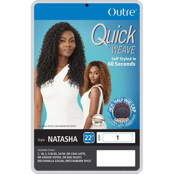 Outre Synthetic Quick Weave Half Wig - NATASHA - Image 5