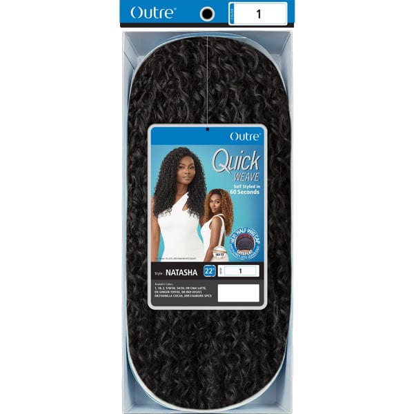 Outre Synthetic Quick Weave Half Wig - NATASHA - Image 6