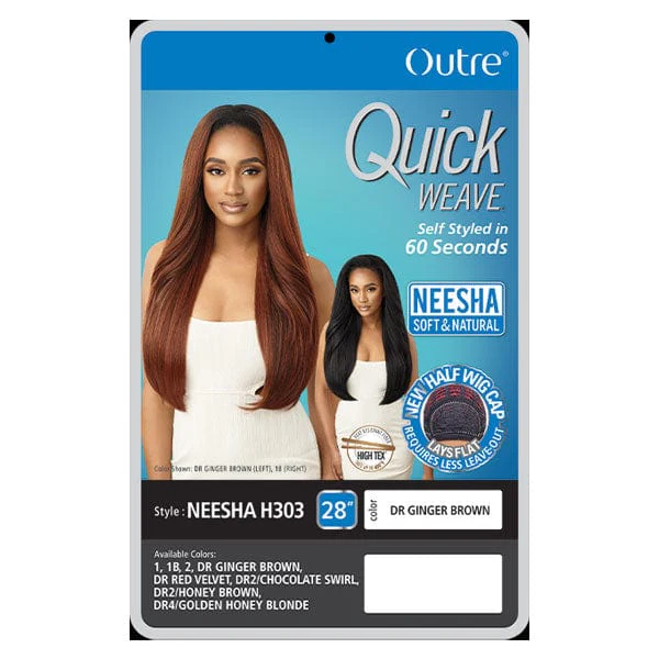 Outre Synthetic Quick Weave Half Wig - NEESHA H303 - Image 5