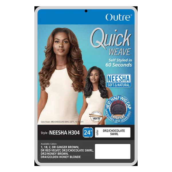 Outre Synthetic Quick Weave Half Wig - NEESHA H304 - Image 5