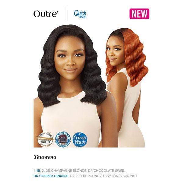 Outre Synthetic Quick Weave Half Wig - TAUREENA - Image 5