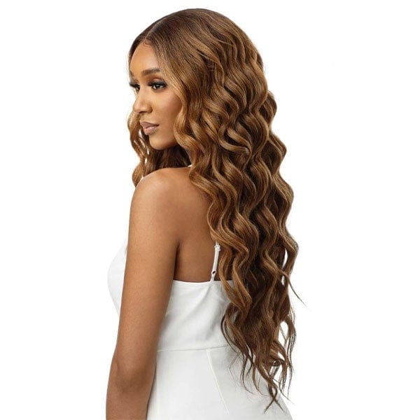 Outre Synthetic Sleeklay Part HD Lace Front Wig - ADELAIDE - Image 3