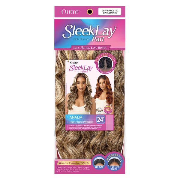 Outre Synthetic Sleeklay Part HD Lace Front Wig - ANALIA - Image 5