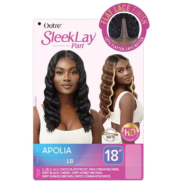 Outre Synthetic Sleeklay Part HD Lace Front Wig - APOLIA - Image 5