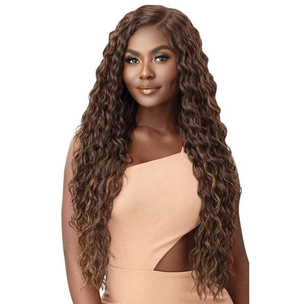 Outre Synthetic Sleeklay Part HD Lace Front Wig - ASMARA - Image 2