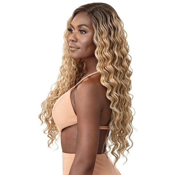 Outre Synthetic Sleeklay Part HD Lace Front Wig - ASMARA - Image 3