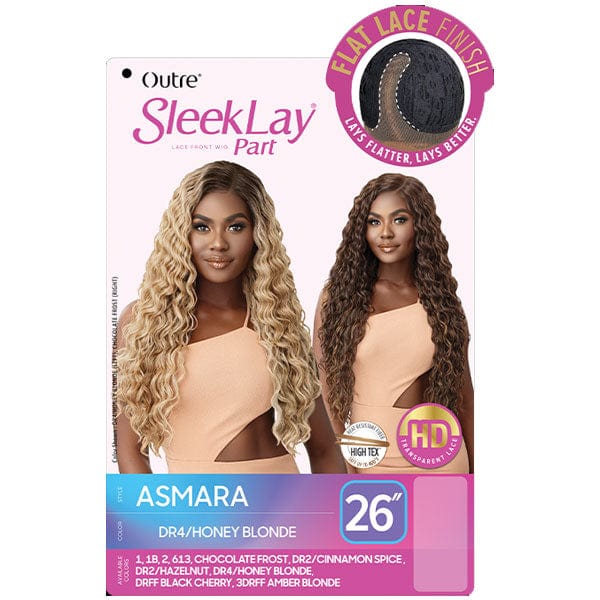 Outre Synthetic Sleeklay Part HD Lace Front Wig - ASMARA - Image 5