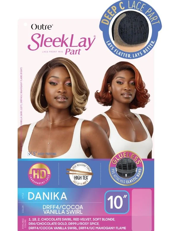 Outre Synthetic Sleeklay Part HD Lace Front Wig -  DANIKA - Image 4