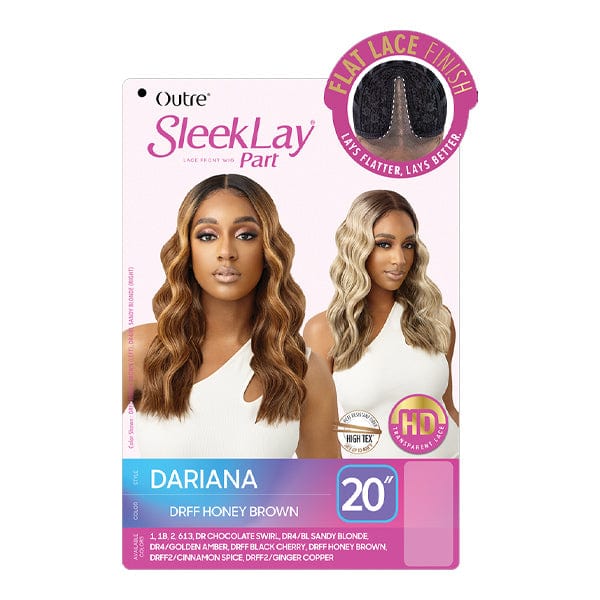 Outre Synthetic Sleeklay Part HD Lace Front Wig - DARIANA - Image 6