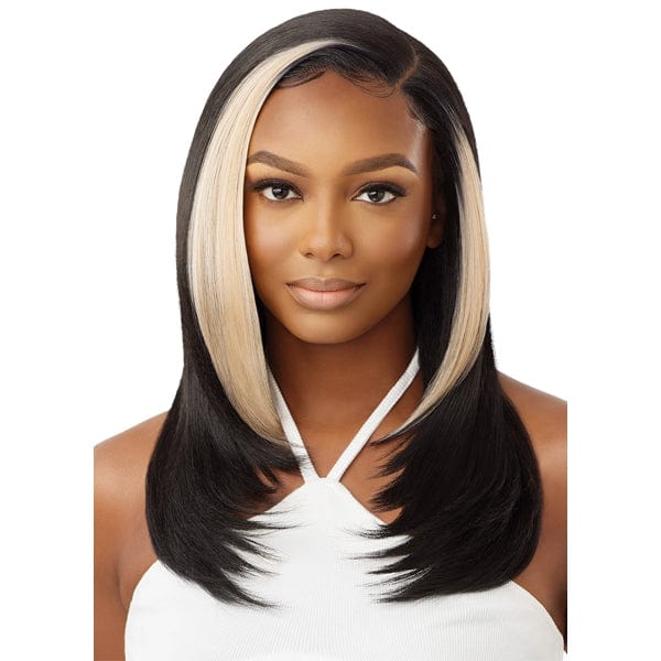Outre Synthetic Sleeklay Part HD Lace Front Wig - ETINA - Image 2