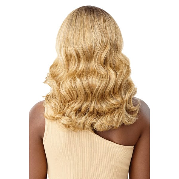 Outre Synthetic Sleeklay Part HD Lace Front Wig - FLARA - Image 4