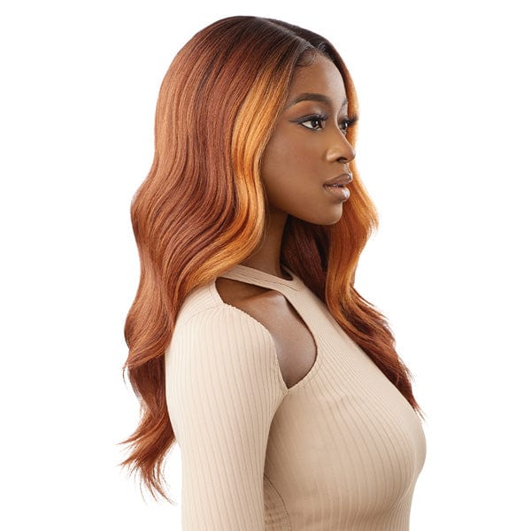 Outre Synthetic Sleeklay Part HD Lace Front Wig - GENEVIVE - Image 3