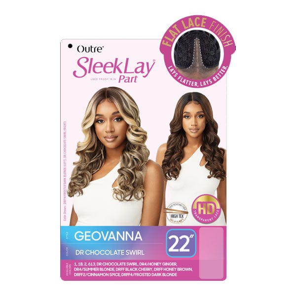 Outre Synthetic Sleeklay Part HD Lace Front Wig - GEOVANNA - Image 4
