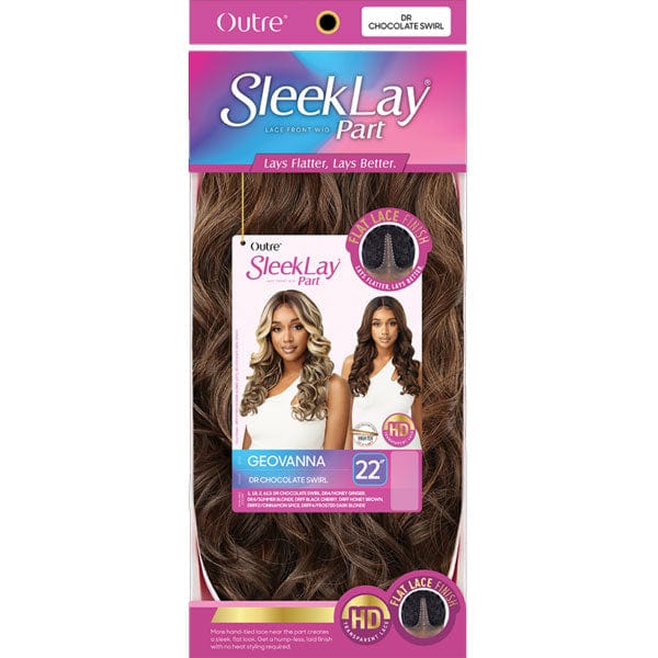 Outre Synthetic Sleeklay Part HD Lace Front Wig - GEOVANNA - Image 6