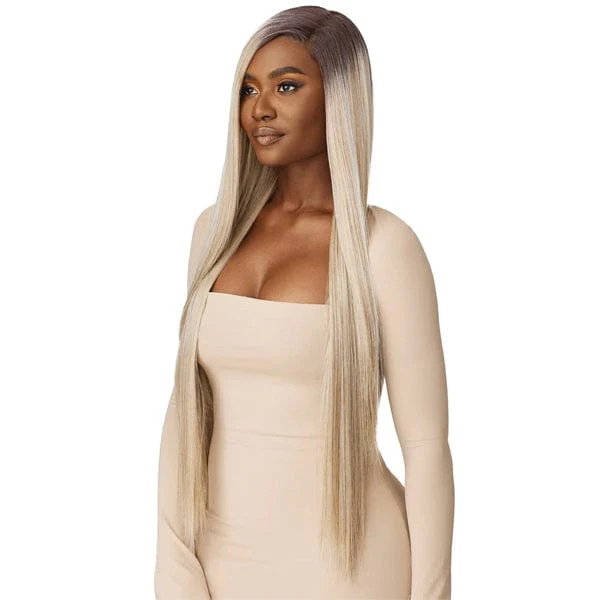 Outre Synthetic Sleeklay Part HD Lace Front Wig - KORAI - Image 2