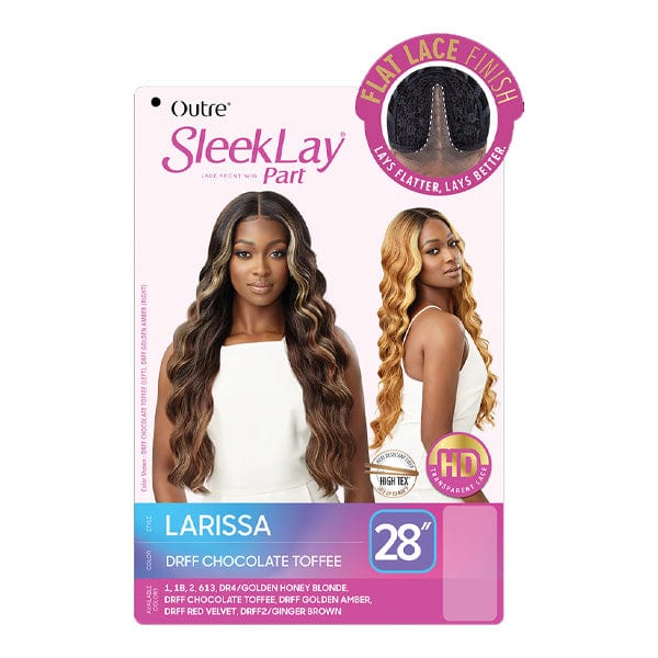 Outre Synthetic Sleeklay Part HD Lace Front Wig - LARISSA - Unbeatable - Image 5